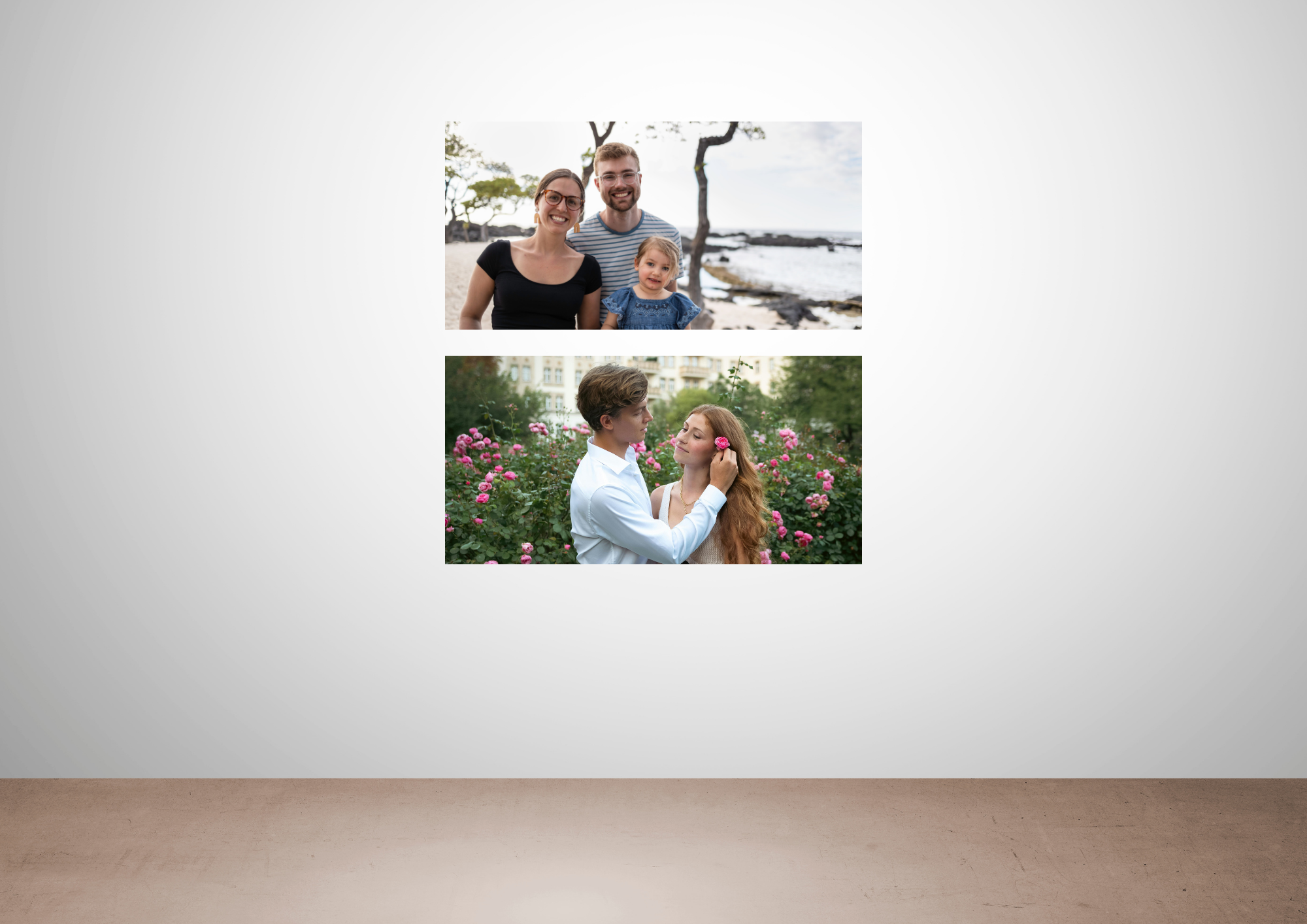 Personalized Photo Wall Sticker | Custom 1mm Thick Plastic Wall Art | Durable, Lightweight & Waterproof
