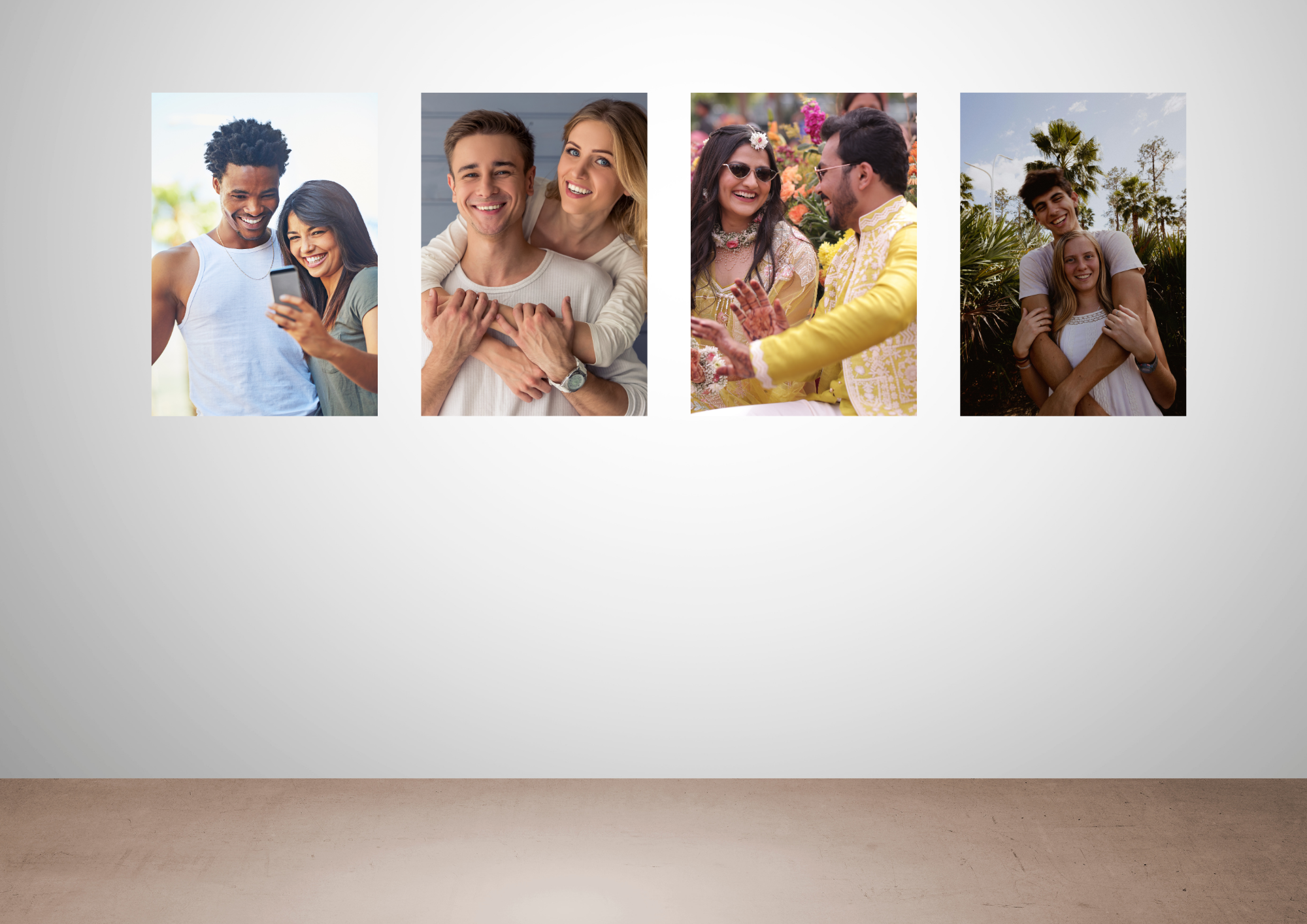 Personalized Photo Wall Sticker | Custom 1mm Thick Plastic Wall Art | Durable, Lightweight & Waterproof