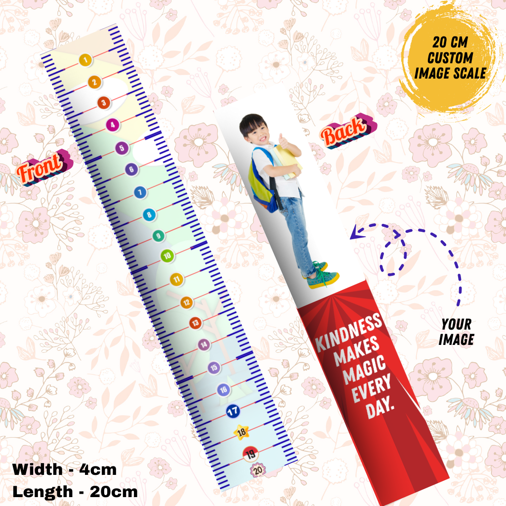 Custom Kids Scale - 20cm Long