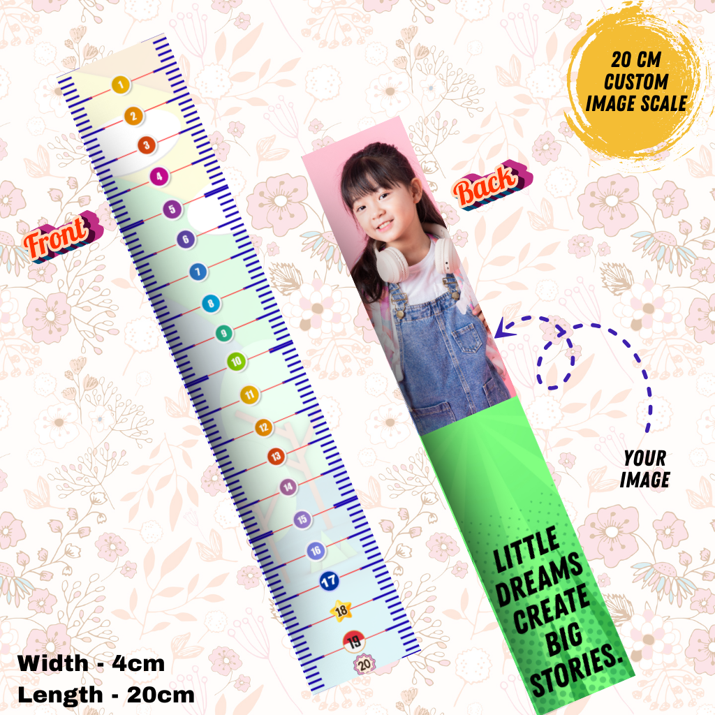 Custom Kids Scale - 20cm Long