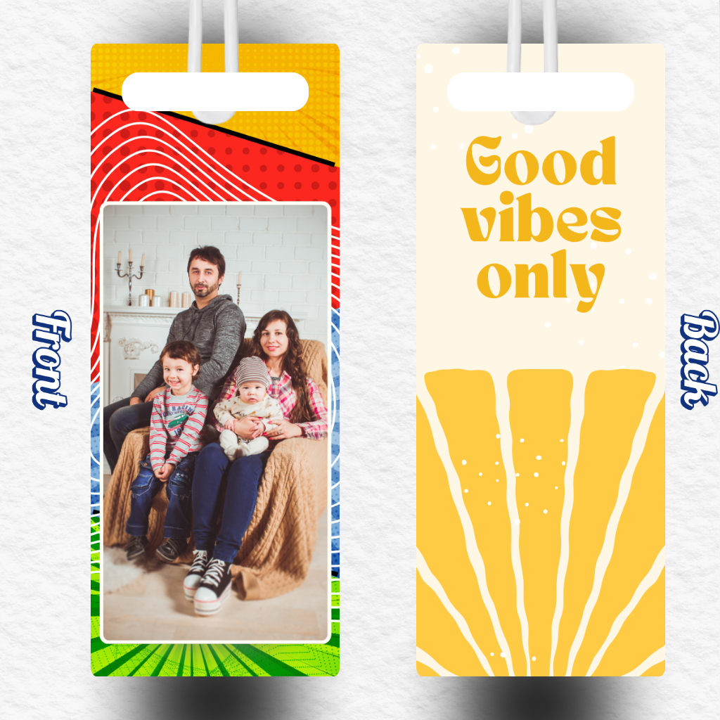 Custom Bag / Hand Purse Tag - 3.5*9cm Size