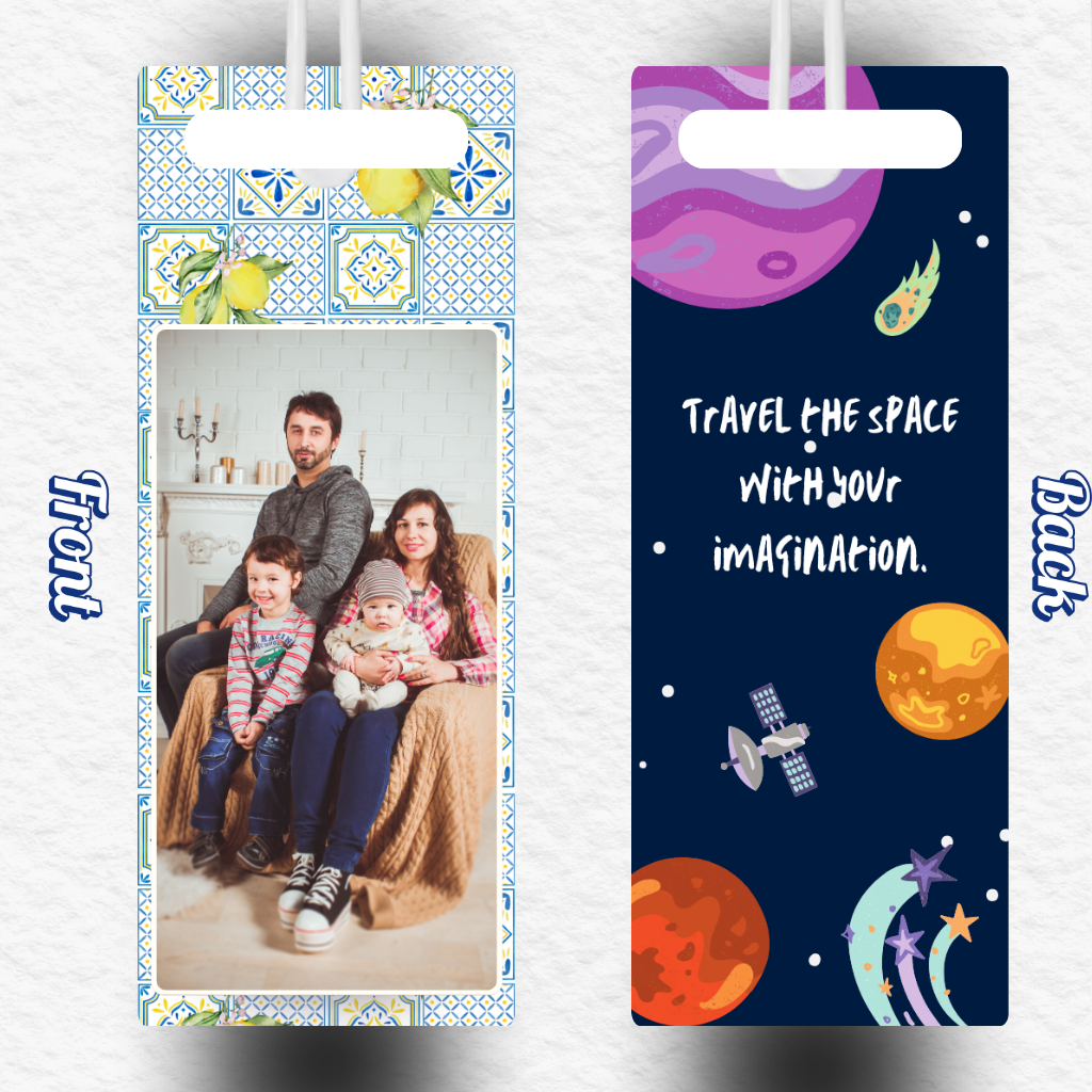 Custom Bag / Hand Purse Tag - 3.5*9cm Size