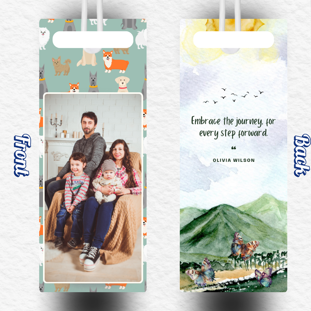 Custom Bag / Hand Purse Tag - 3.5*9cm Size