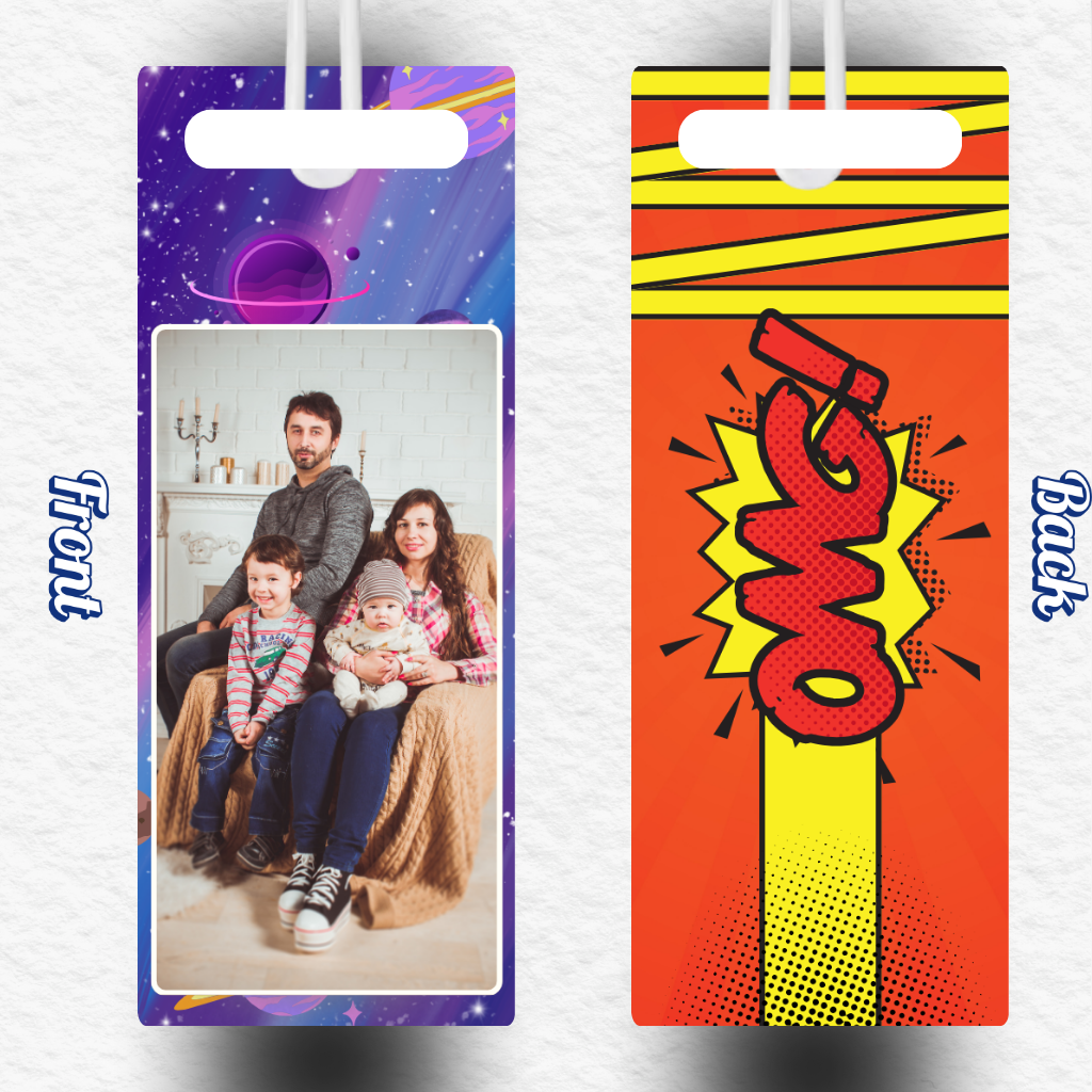 Custom Bag / Hand Purse Tag - 3.5*9cm Size