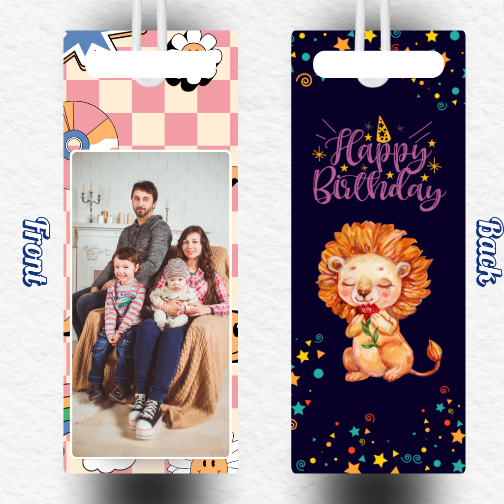 Custom Bag / Hand Purse Tag - 3.5*9cm Size