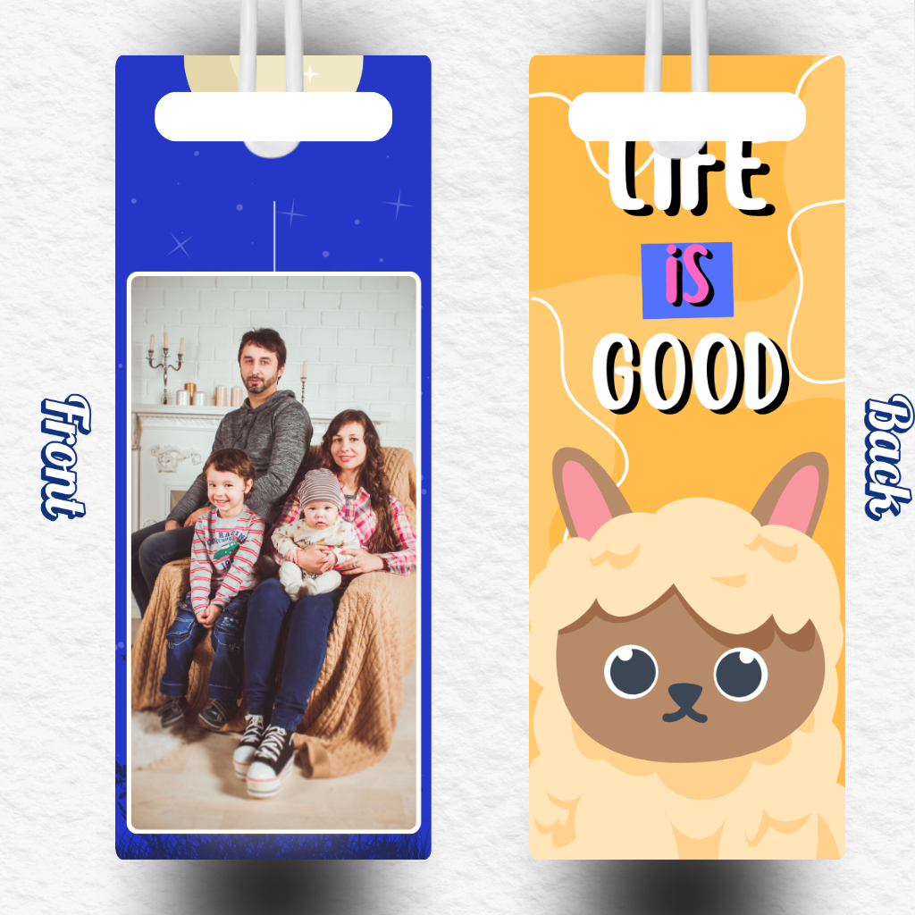 Custom Bag / Hand Purse Tag - 3.5*9cm Size