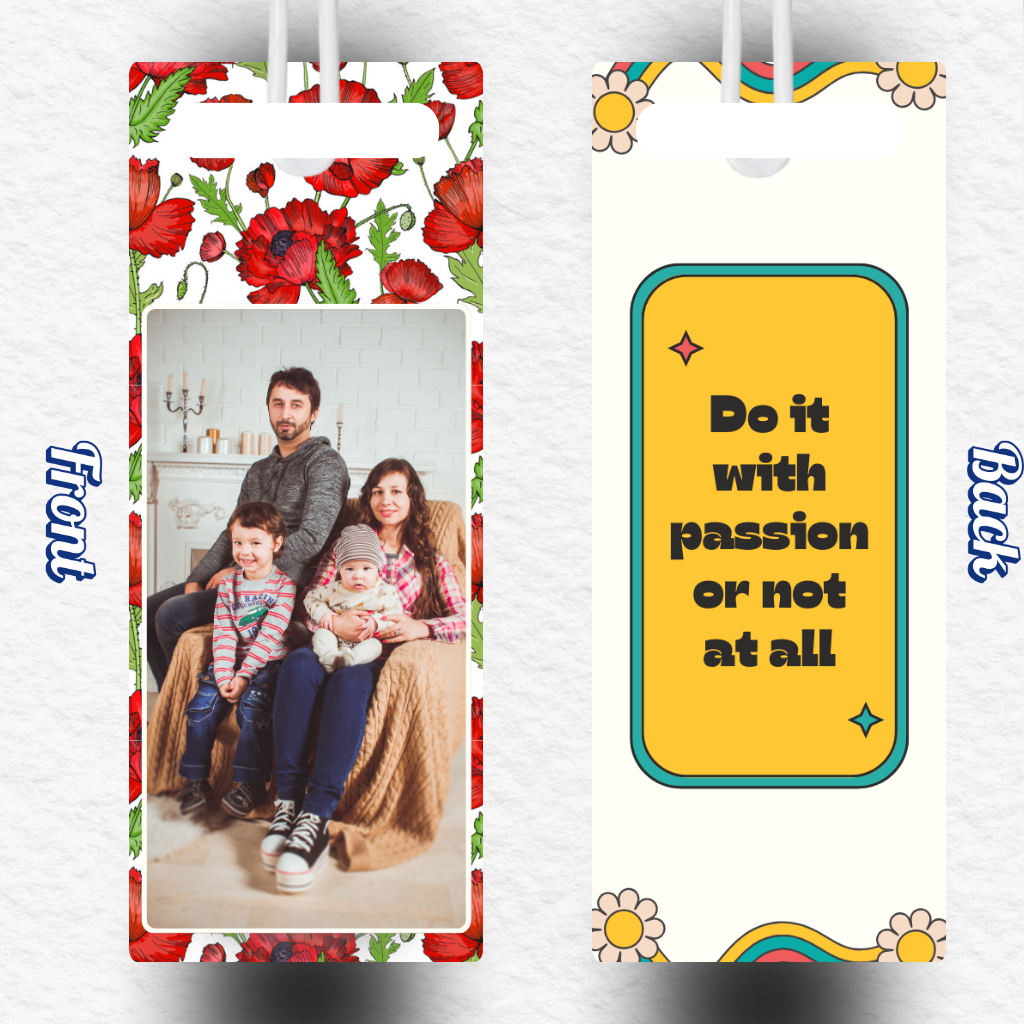 Custom Bag / Hand Purse Tag - 3.5*9cm Size