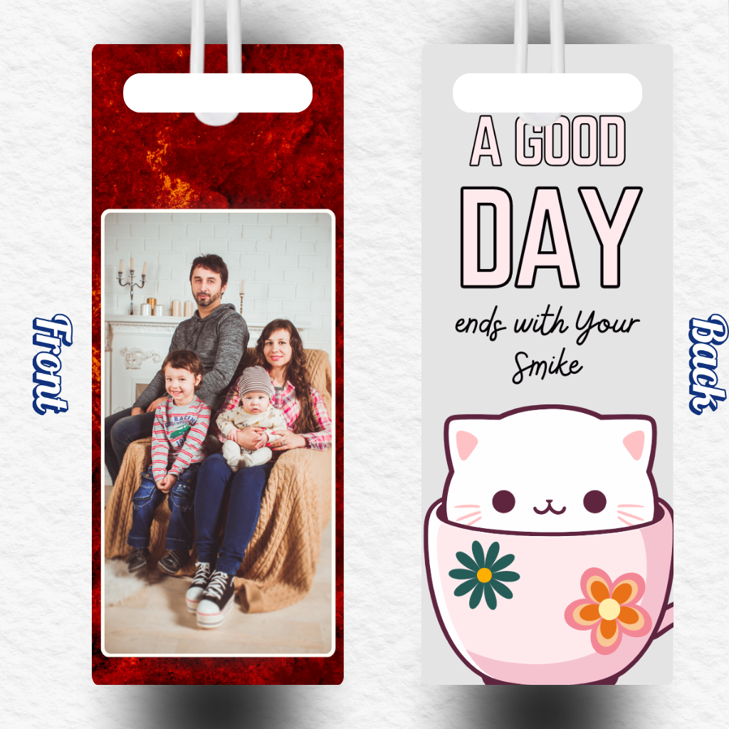 Custom Bag / Hand Purse Tag - 3.5*9cm Size