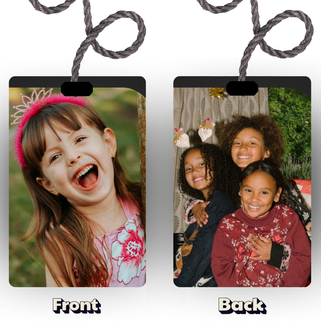 Personalised Car Hanging, Photo Car Hanging, Both Car Hanger with Photo, Best Car Accessories, Mirror Hanging Accessories, Best Gift. Size - 7*9cm, Double side print