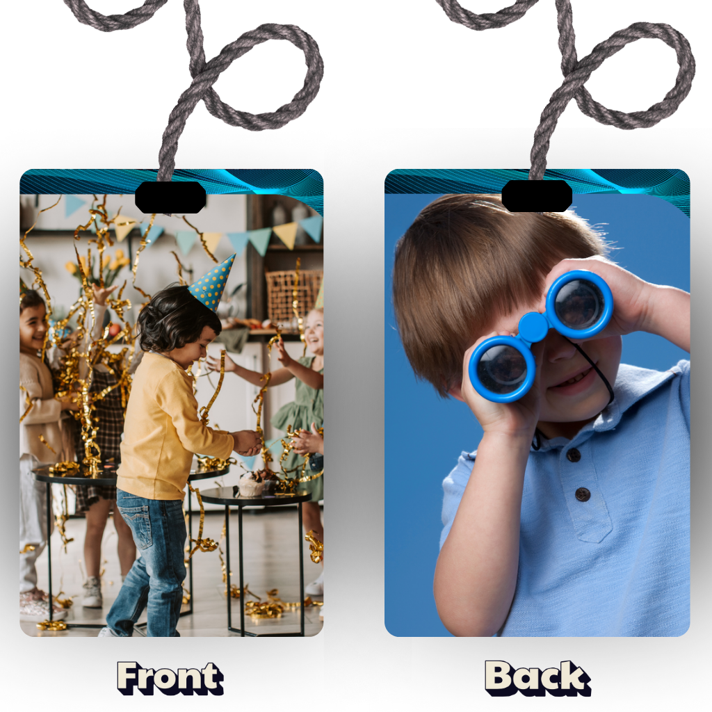 Personalised Car Hanging, Photo Car Hanging, Both Car Hanger with Photo, Best Car Accessories, Mirror Hanging Accessories, Best Gift. Size - 7*9cm, Double side print