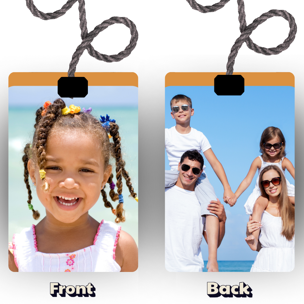 Personalised Car Hanging, Photo Car Hanging, Both Car Hanger with Photo, Best Car Accessories, Mirror Hanging Accessories, Best Gift. Size - 7*9cm, Double side print