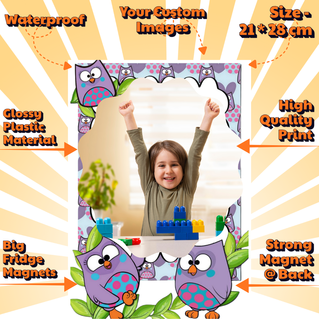 Kids Custom Photo Fridge Magnets – Fun & Personalized