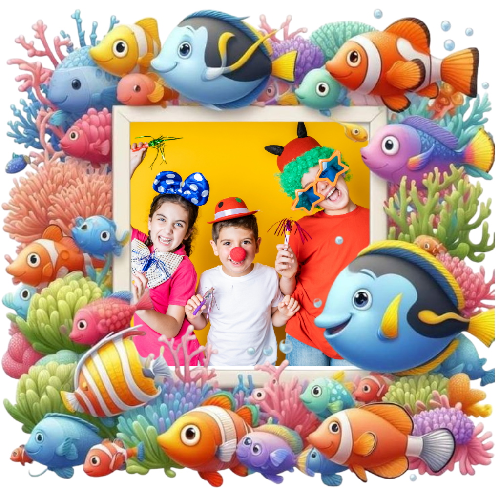 Kids Custom Photo Fridge Magnets – Fun & Personalized - 15*15cm Square