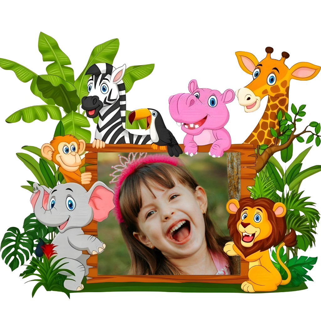 Kids Custom Photo Fridge Magnets – Fun & Personalized - 15*15cm Square