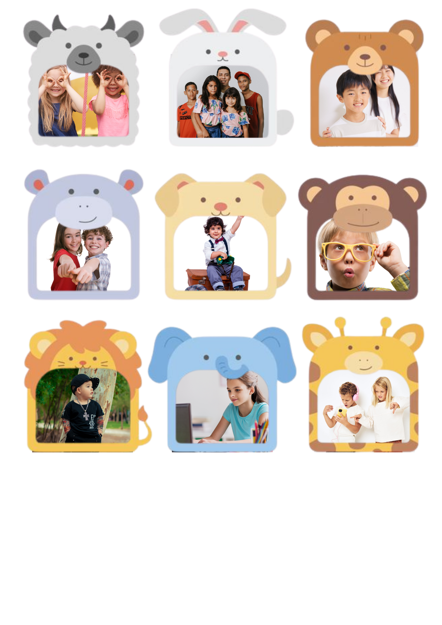 Kids Custom Photo Fridge Magnets – Fun & Personalized