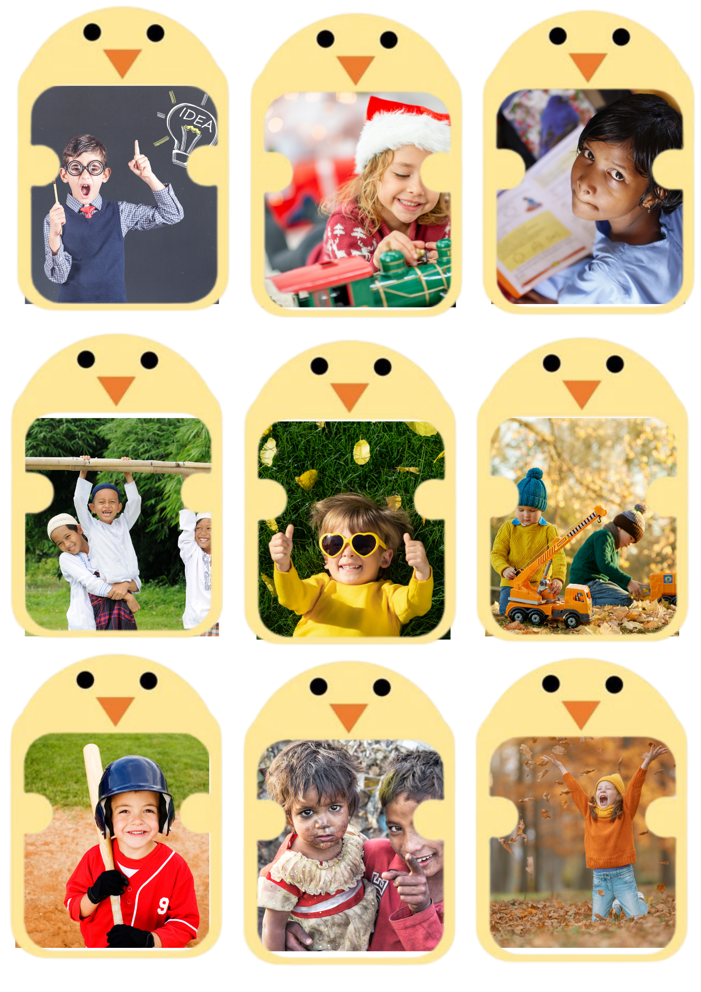 Kids Custom Photo Fridge Magnets – Fun & Personalized