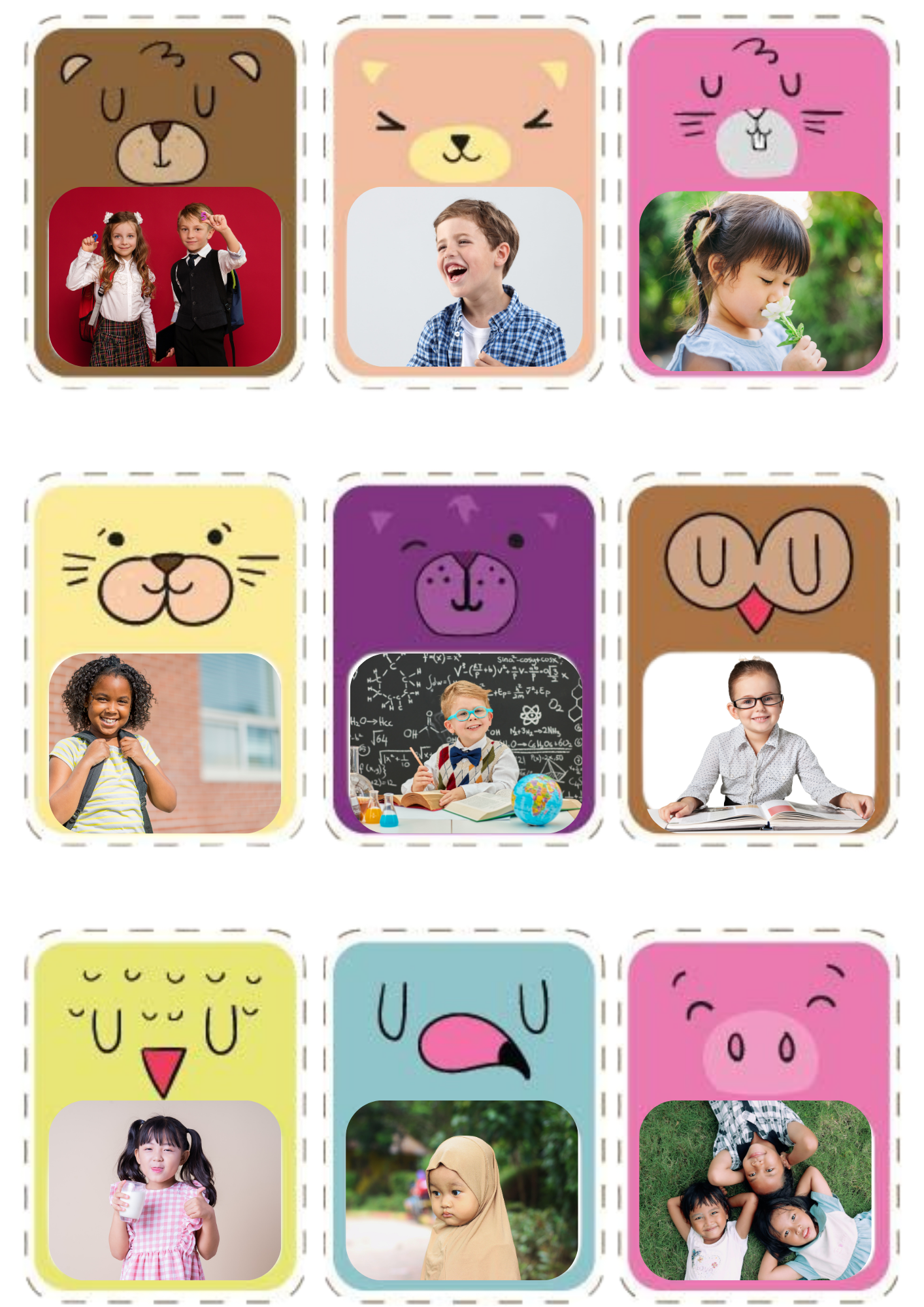 Kids Custom Photo Fridge Magnets – Fun & Personalized