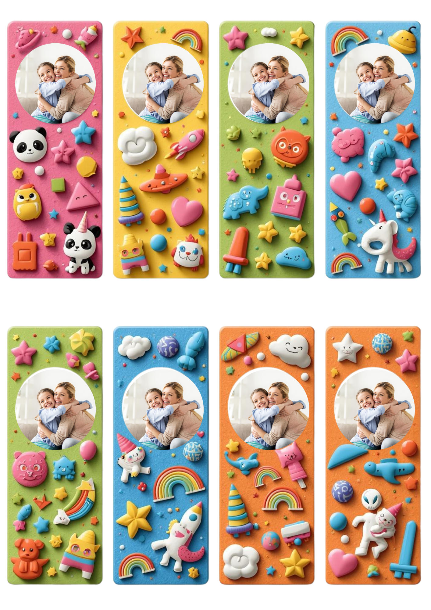 Personalized Bookmark for Kids – Add Your Child’s Photo ( Set of 8)