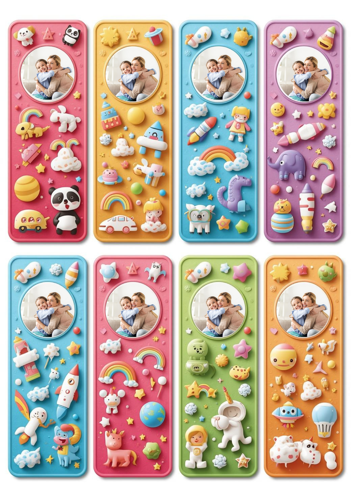 Personalized Bookmark for Kids – Add Your Child’s Photo ( Set of 8)