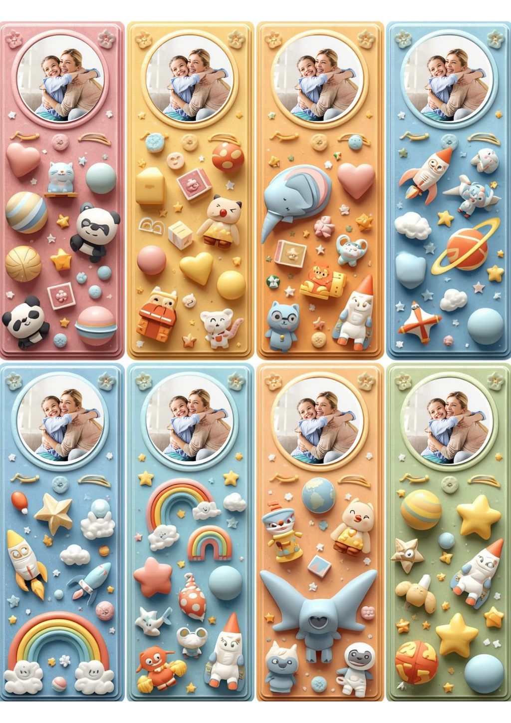 Personalized Bookmark for Kids – Add Your Child’s Photo ( Set of 8)