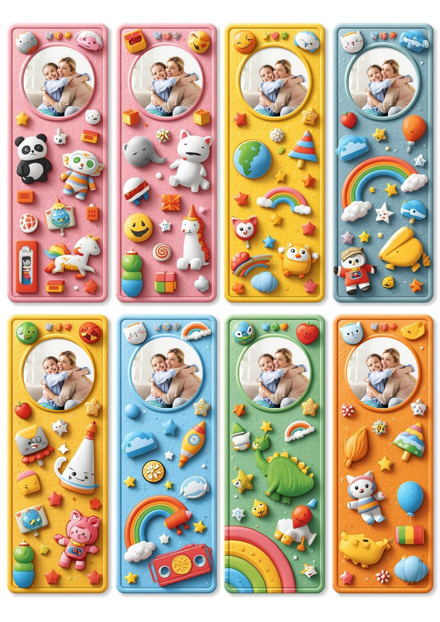 Personalized Bookmark for Kids – Add Your Child’s Photo ( Set of 8)