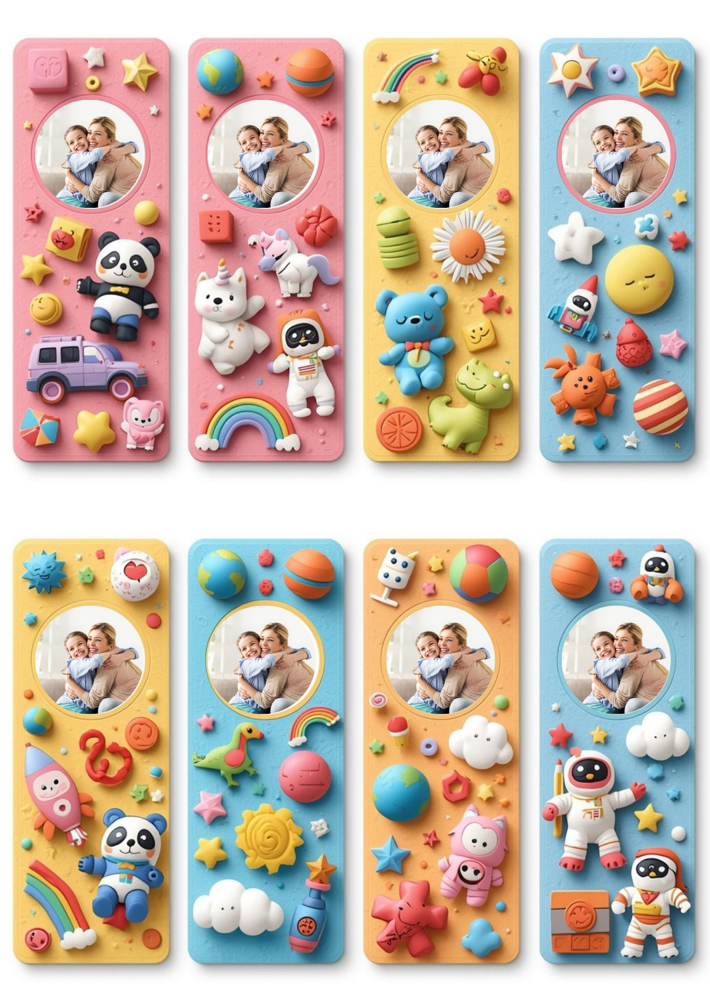 Personalized Bookmark for Kids – Add Your Child’s Photo ( Set of 8)