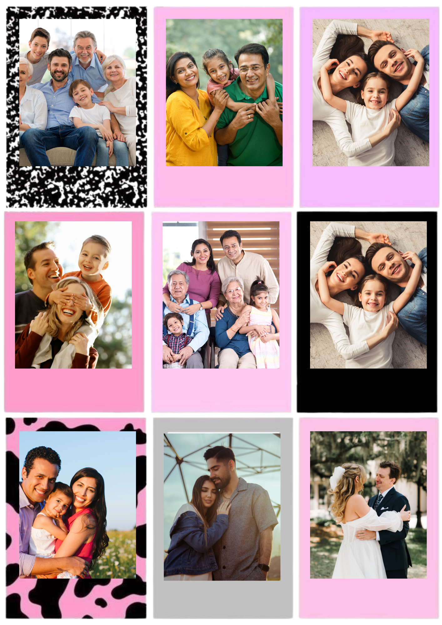 Photo Fridge Magnets – Strong Hold, Glossy Finish, Waterproof