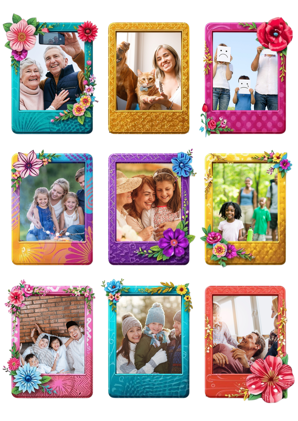 Photo Fridge Magnets – Strong Hold, Glossy Finish, Waterproof