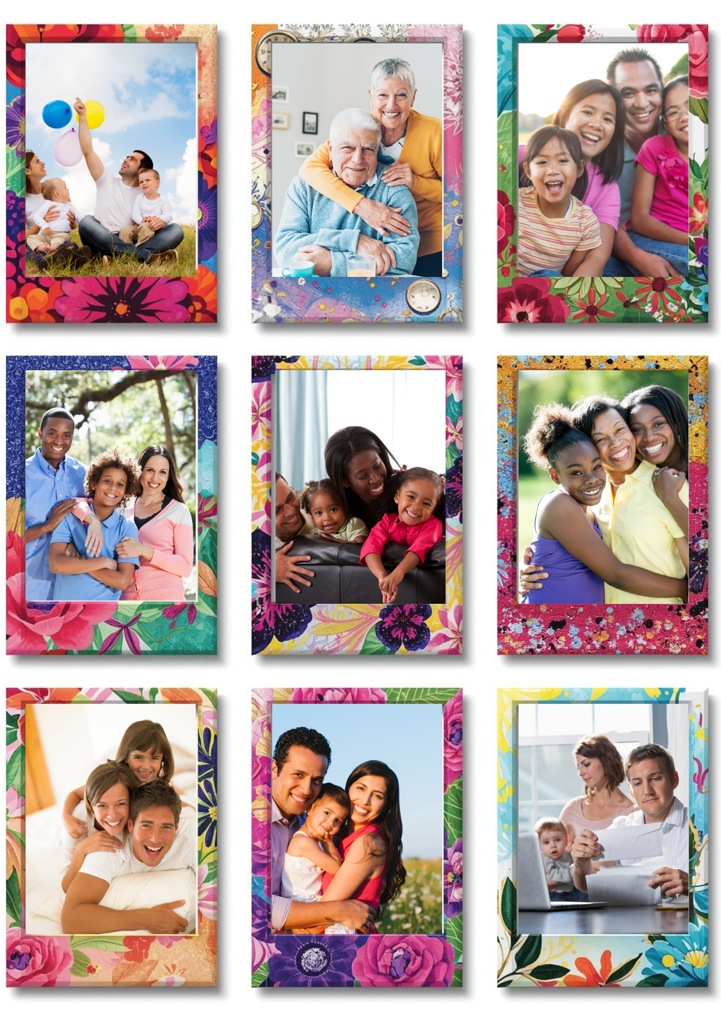 Photo Fridge Magnets – Strong Hold, Glossy Finish, Waterproof