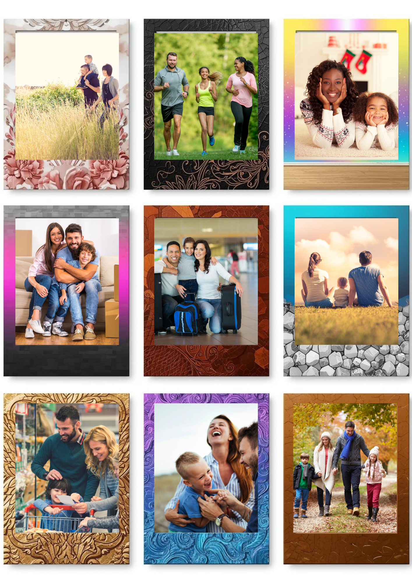 Photo Fridge Magnets – Strong Hold, Glossy Finish, Waterproof