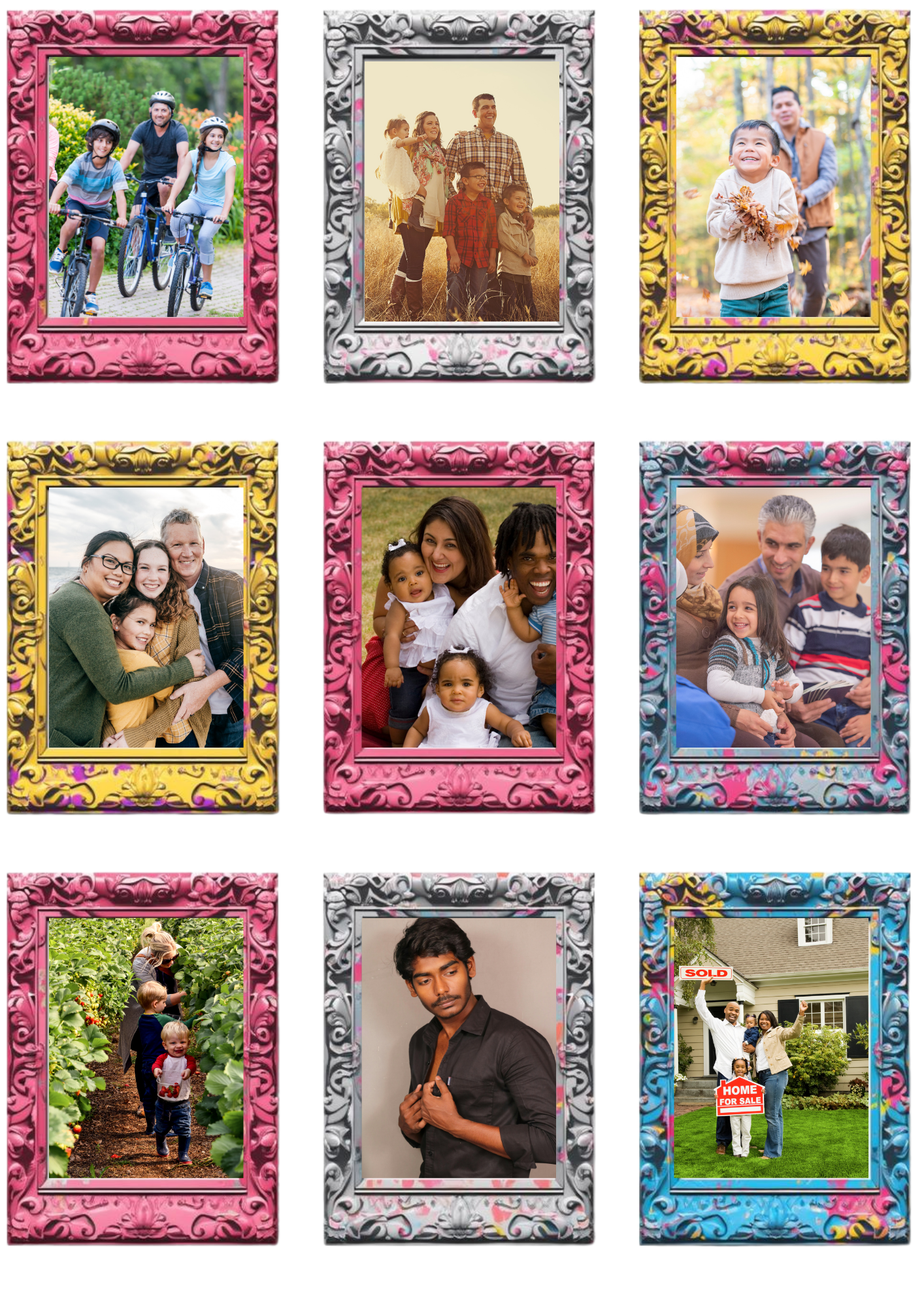 Photo Fridge Magnets – Strong Hold, Glossy Finish, Waterproof