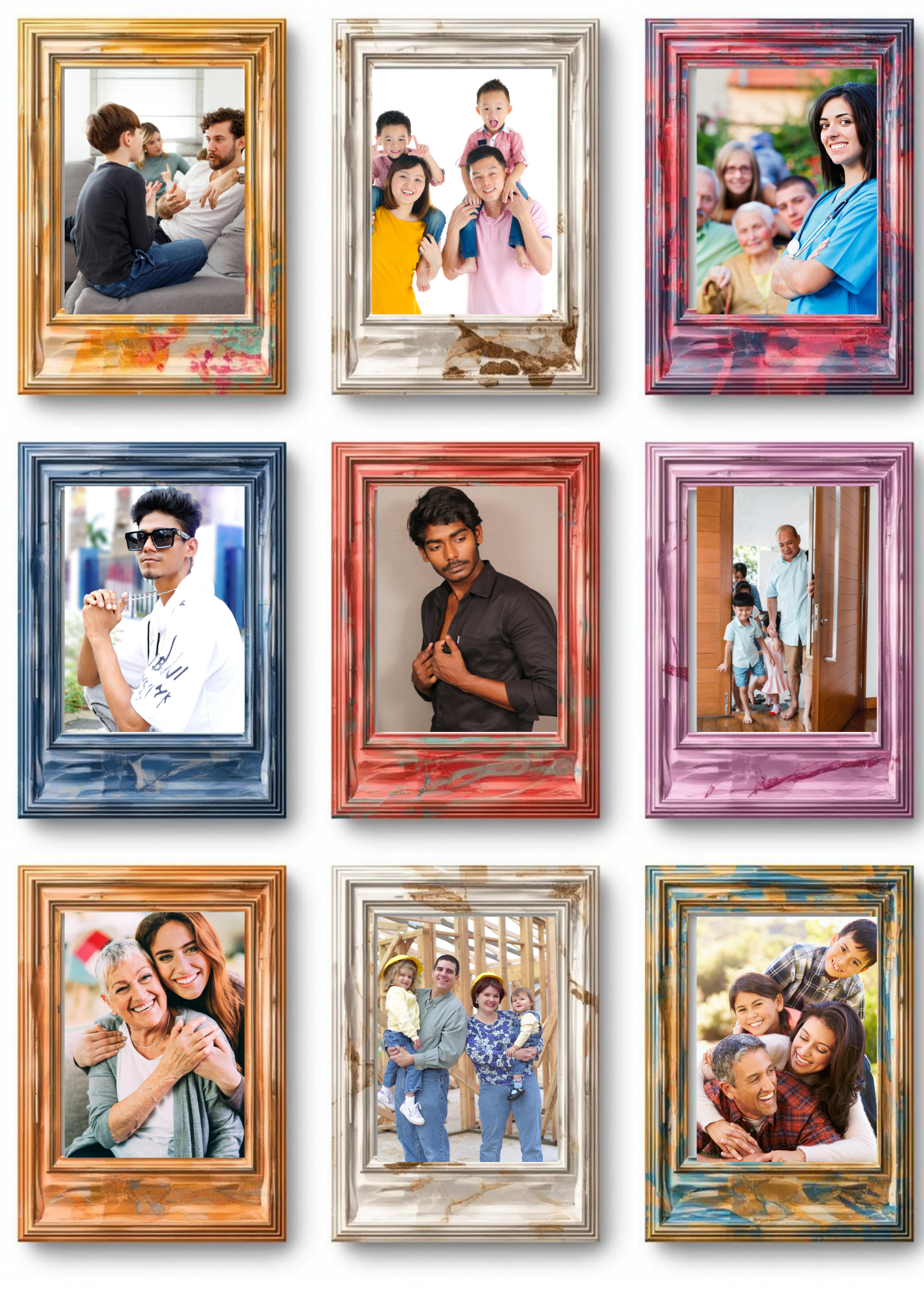 Photo Fridge Magnets – Strong Hold, Glossy Finish, Waterproof