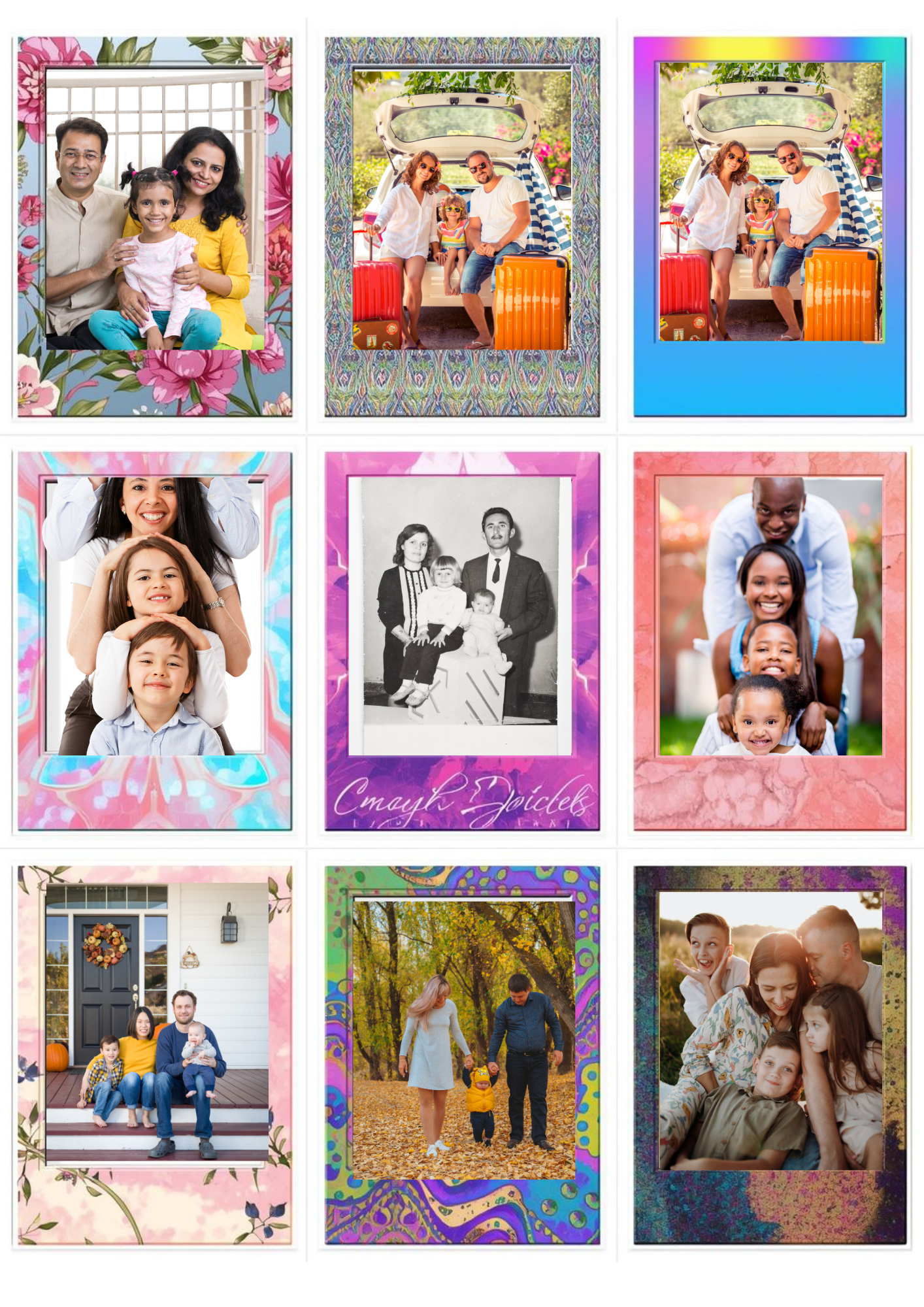 Photo Fridge Magnets – Strong Hold, Glossy Finish, Waterproof