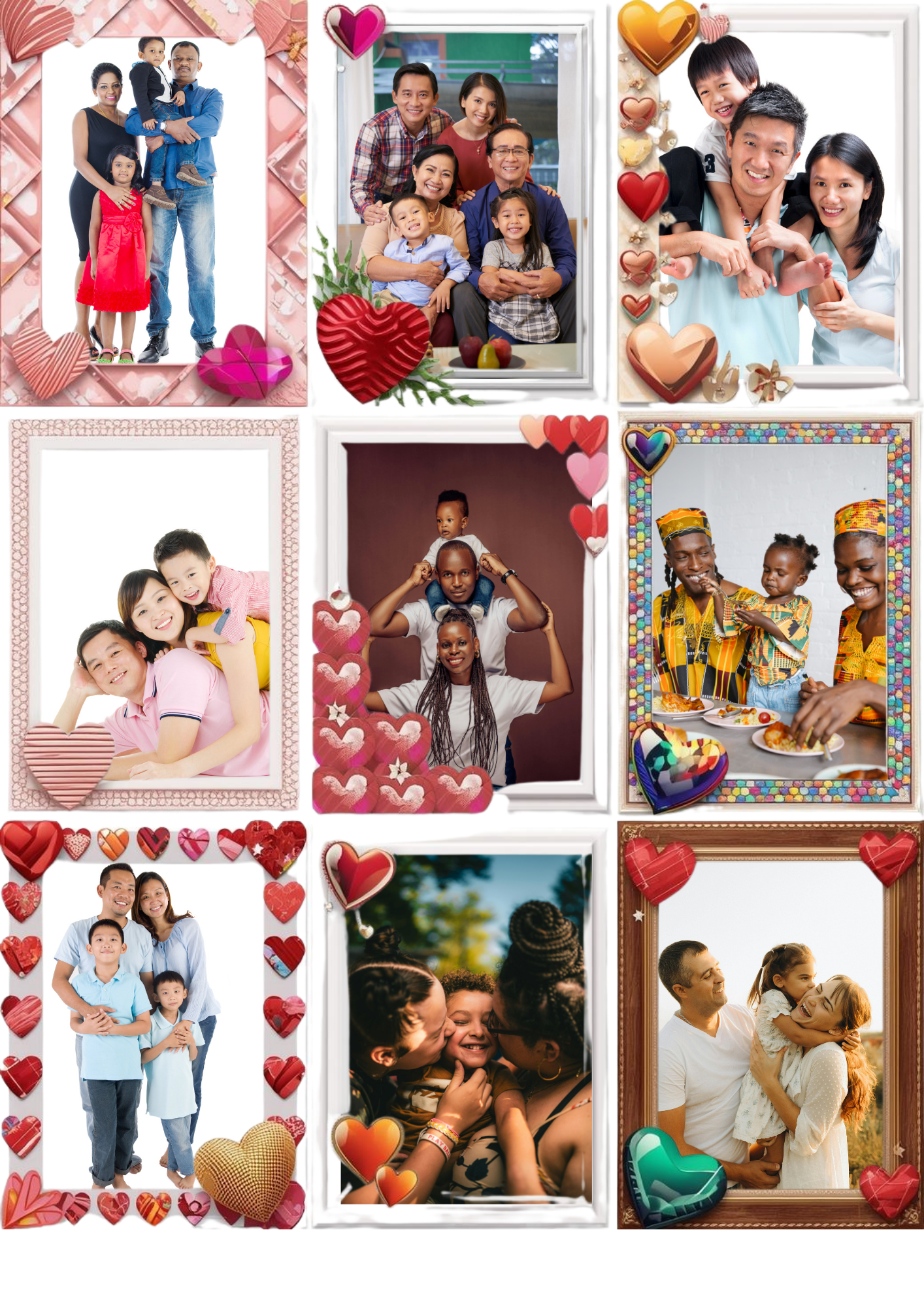 Photo Fridge Magnets – Strong Hold, Glossy Finish, Waterproof