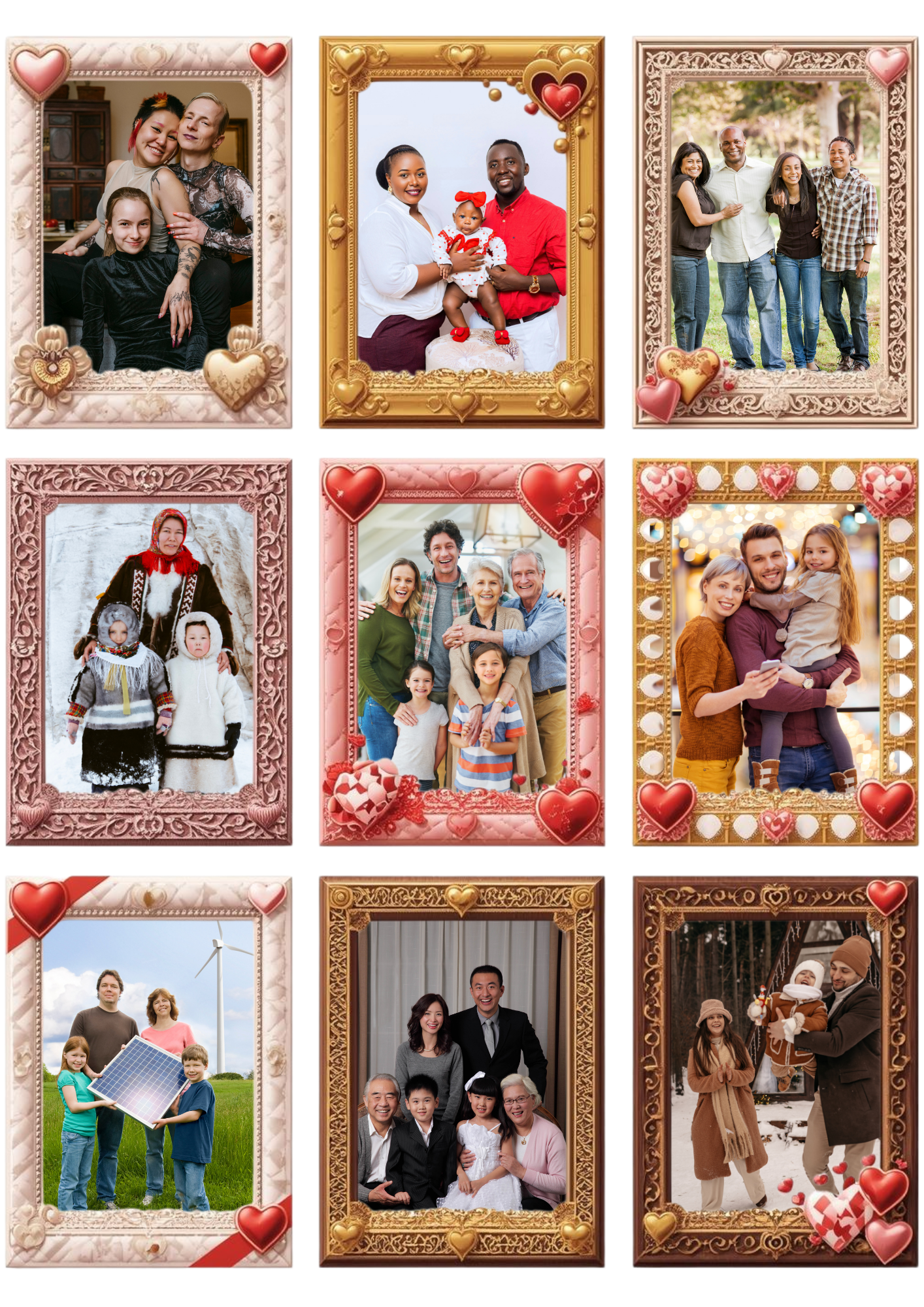 Photo Fridge Magnets – Strong Hold, Glossy Finish, Waterproof