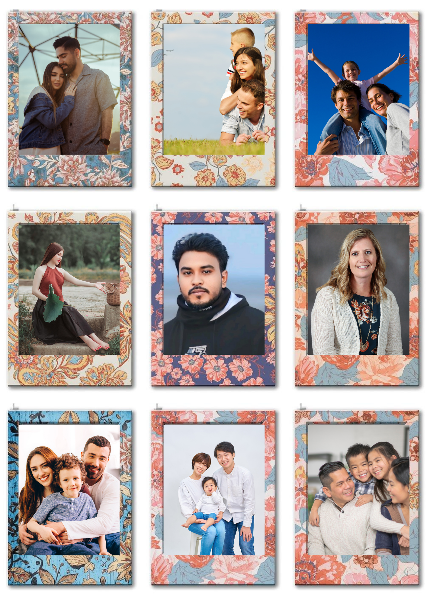 Photo Fridge Magnets – Strong Hold, Glossy Finish, Waterproof