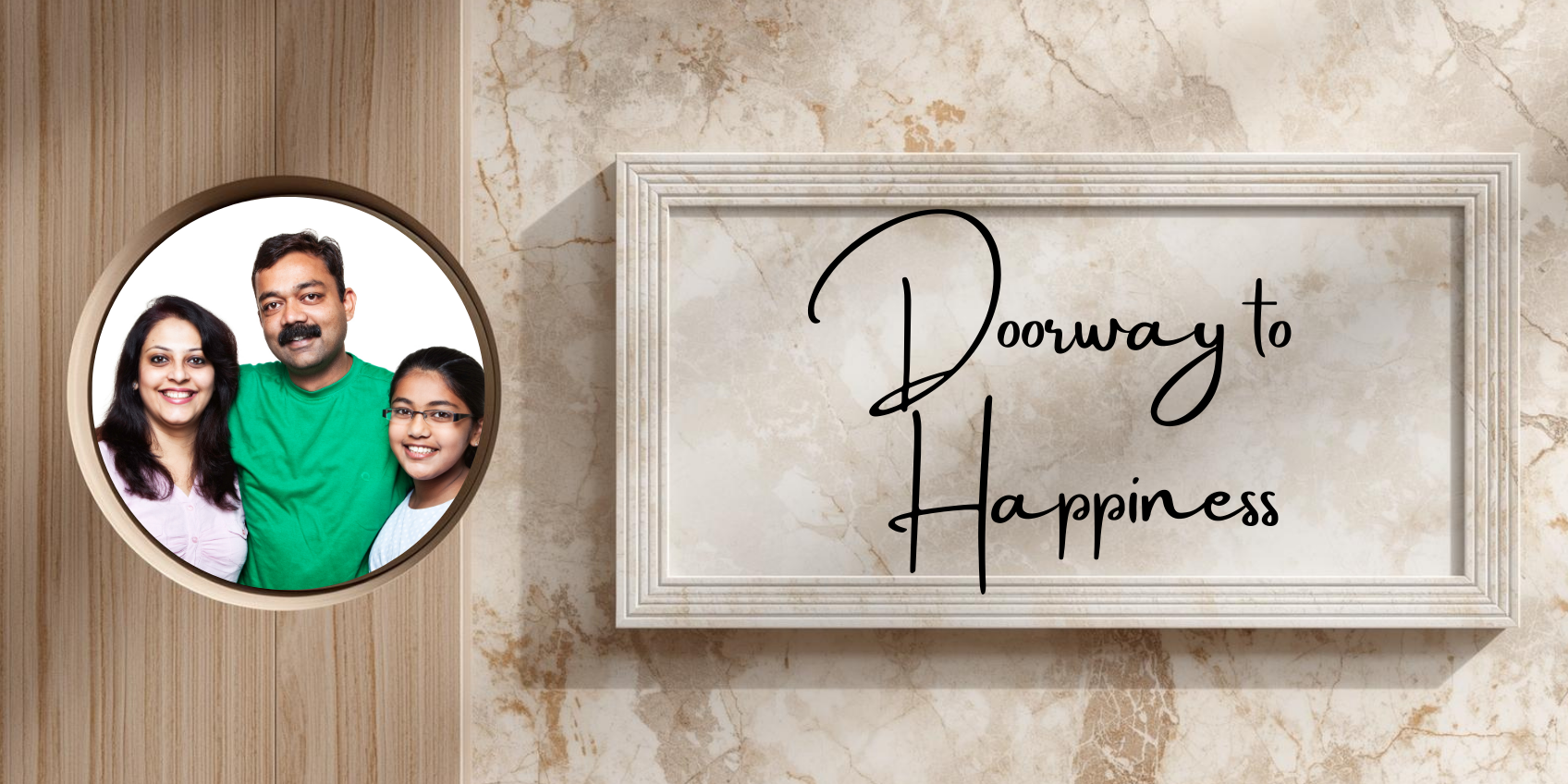Customised Name Plate with Name & Image | 28×17 cm Laminated Plastic | Ideal for Home, Room, Door, Office